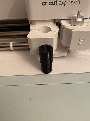 Stifthalter Adapter kompatibel mit Cricut Maker/Maker3 Explore 1-3 und Air 1-2 für Stabilo Stifte (Schwarz)