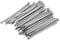sourcing map Finishing Nails 50pcs 75mm 3 Inch Hand-Drive Hardware Carbon Steel Nail Lost Head Nail