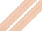 maDDma 1m Falzgummi 20mm Faltgummi elastisches Einfassband Schrägband Saumband Farbwahl, Farbe:pfirsichcreme