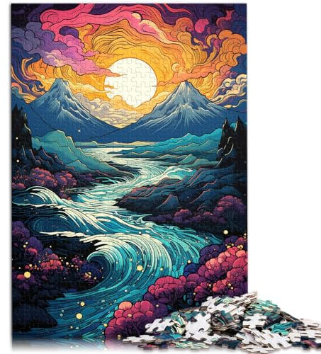 1000-teiliges Puzzle für Erwachsene, Puzzle der Sfeir-Halbinsel, Lernpuzzle, Familienspiel, Heimkunstdekor, 10,27 x 14,96 Zoll, für Teenager ab 14 Jahren