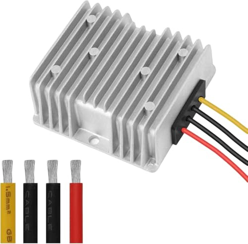 Spannungswandler 24v auf 12v 15A, DC DC wandler 24 auf 12, spannungsbegrenzer 12, Step Down Power Supply Buck Converter