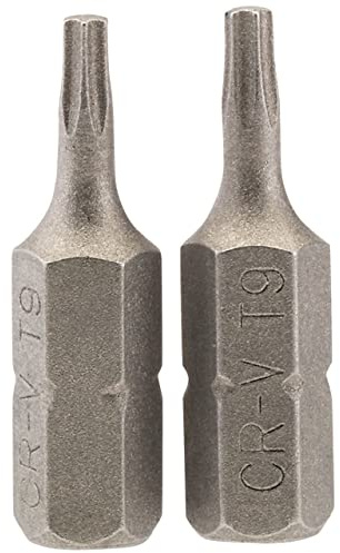 Draper 66427 T9 1/4 Hex Draper TX-Star® Insert Bit 25mm Long (2 Piece)