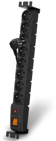 Acar S8 FA Rack-Streifen 19 Zoll 3 m schwarz