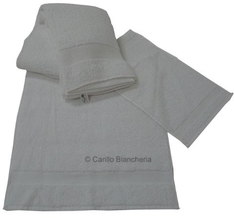 Carillo Offerta 10 Telo Doccia 10 Asciugamani 10 ospite Spugna 100 COT Hotel BB H165