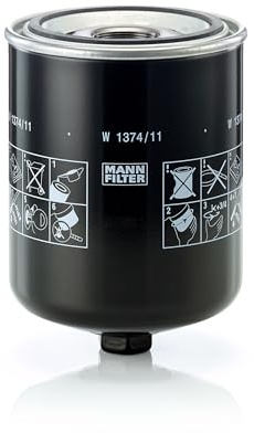 MANN-FILTER, W 1374/11 Oil Filter | For Off-Highway, Highest Filtration Performance, Engine Protection, High Quality Sealing, True OE Engineering