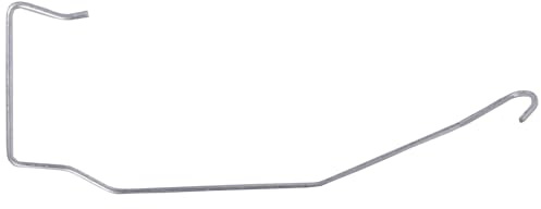 Seitenfalzklammer Typ 435/2,5 mm für Tonziegel, 100 Stück, für Latten 30 mm | Mit rundem Auge – verzinktem Stahl – Zur sicheren Befestigung von Dachziegeln an Dachlatten, Parotec