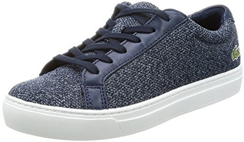 Lacoste Lifestyle Shoes L 12 317 W 7-34caw0017003, Damen-Sneaker, blau, 39 EU
