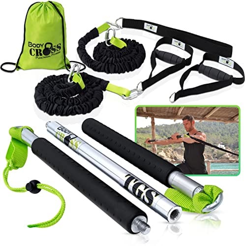 BodyCROSS Premium Rip Trainer | bis zu 24kg Zugkraft | Studioqualität | Made in Germany