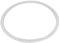Anneau d'étanchéité de joint en silicone transparent de remplacement pour outil de cuisine pour autocuiseur domestique(2#)