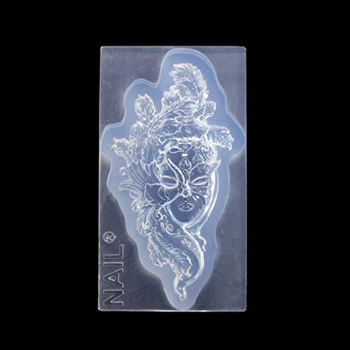 Incdnn DIY A Tancer in A Mask Epoxidharz Gießform Feengöttin Tanzendes Mädchen Charm Anhänger Silikon Harz Form Basteln Werkzeuge