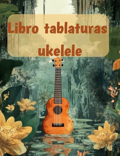 Libro tablaturas ukelele: cuaderno para música