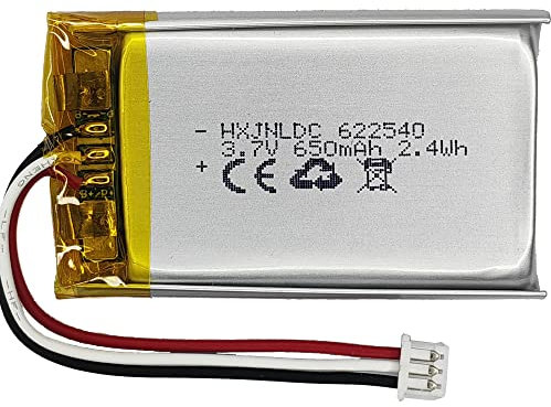DC 3.7V 800mAh AHB622540N01 Wiederaufladbare Li-Ionen Batterie fürSennheiser Momentum 2.0 HD 4.40 HD 4.50 HD 450 Urbanite XL Wireless Gaming Headset Aerox 9 Aerox 5 Maus Batteriewechsel