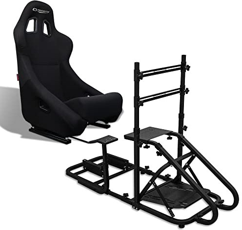 MODAUTO Cockpit con Soporte para Monitor,Estructura SIMULADOR,Estructura para Video Juego (N820SP, M-N001)
