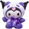 WKxinxuan Kuromi Plush, Sanrio Kuscheltier, 22 cm My Melody Plush Cinnamoroll Plüsch Kuromi Plüschtier Stofftiere Plüschpuppen für Kinder und Mädchen Weihnachten Geburtstagsgeschenk