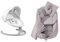 MoMi LAMI Babywippe für Kinder bis 9 kg & Medi Partners 5 teilig Babynestchen Set Babynest 100x60x15 herausnehmbarer Einsatz Bett Kuschelnest Krabbeldecke Babys Neugeborene 100% Baumwolle