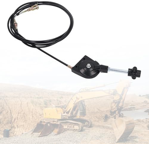 Twist Throttle Cable Handle Excavator Manual Throttle Cable Motor Control Heavy Equipment Accessories Accessories 3.5 M Engine Parts Electric Bike Push Mini Bike