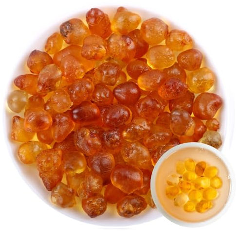 100% Pfirsichgummi, 230 g, hochwertiger, natürlicher Wildpfirsichgummi, essbarer Gummi