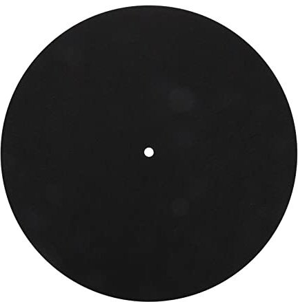ifundom 7 inch Turntable Platter Mat Black Thickness Felt Turntable Slipmat Pad Vinyl Record Mat