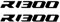 KIT X2 ADESIVI SPOILER ALLUMINIO COMPATIBILE CON BMW R 1300 GS 2024 ON AD-R1300