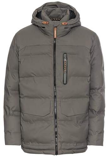 camel active Herren teXXXactive® Funktionsjacke aus recyceltem Polyester Grau, menswear-52