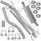 Polmo Schalldämpferset Auspuffanlage Auspuff für Opel Astra 3 III H 2004-12/2009 1.9 CDTI Kombi Caravan