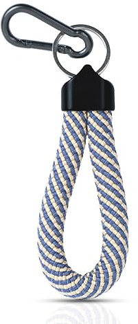 Schlüsselanhänger Gold/Blau