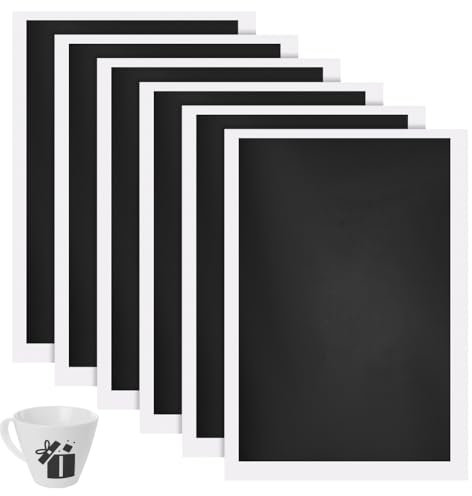NBEADS 6 Stück Lasergravur Markierungspapier, 39.3x27cm Keramik Laserpapier Farbgravurpapier Für Glas Metall DIY Basteln, Schwarz