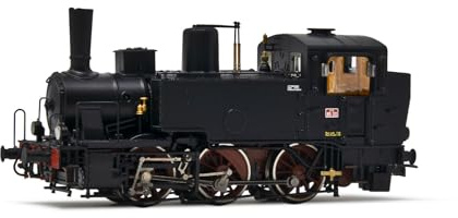 Rivarossi HR2918 FS Dampflokomotive Gr835 mit elektrischen Lampen und weißem Modell RailwayLoco - Steam