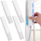 4 Pcs Power Strip Adhesive Punch-Free Socket Holder, Strong Wall Mounted Extension Lead Organiser, No Drill Extension Lead Wall Mount for Home and Office