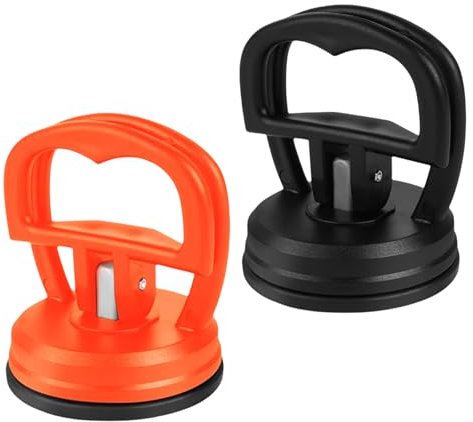 Flintronic Ventose per Vetro, 2 Pezzi Carrozzeria Ventosa, Estrattore Ammaccature Auto, Attrezzi di Riparazione per Ammaccature, per Riparazione Auto, Vetri, Schermi, Piastrelle