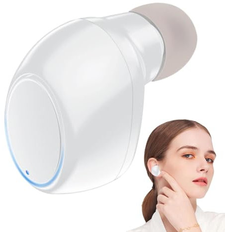 Miini True Wireless Auricolare - Miini Earbuds Wireless, Cancellazione Del Rumore Auricolare | Orecchie Sinistra E Destra Auricolare Singolo - Auricolare Con Riduzione Del Rumore E