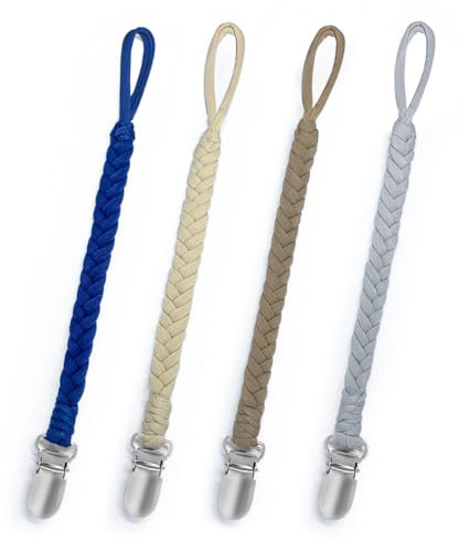 BBNJBABY Baby Schnullerkette Clip, Schnullerkette Junge, Schnullerkette mädchen