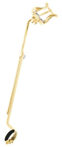 YARNOW Lyre pour Flûte Traversière Portable Pince Sécurisée Accessoire Compact Facile à Transporter pour Musiciens Débutants et Concerts