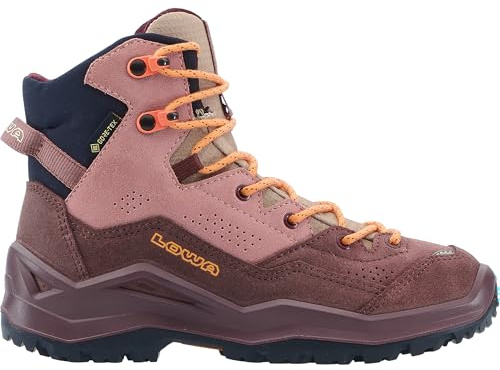 LOWA Kinder Wandax GTX Mid Schuhe, Altrosa-alt rosa, 35 | trockene Füße bei jedem Wetter, Vibram-Sohle für verlässlichen Grip, DYNAPU-Dämpfung für harmonisches Abrollen