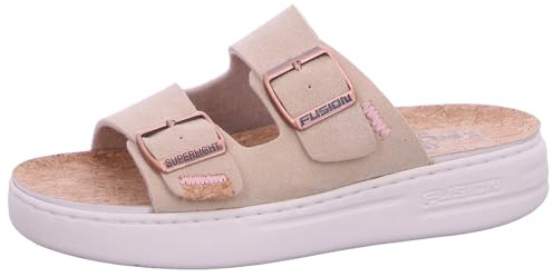 Fusion Pantolette Beige in Größe 41