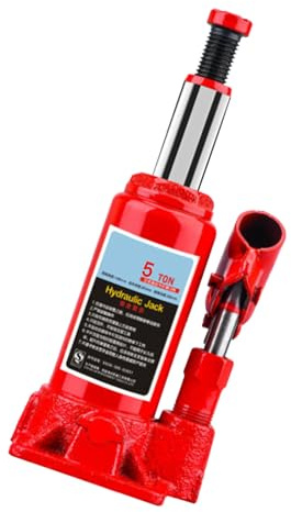 XUXHOU Gato de Botella para Automóvil Gato Hidráulico de Metal para Automóvil Diseño Vertical Manual para Mantenimiento de Vehículos y Reparación de Emergencia Estructura Que Ahorra Espacio Soporte