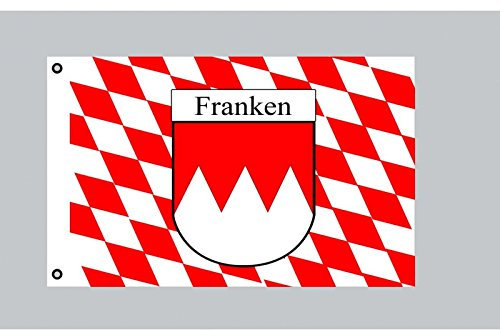 Everflag Flagge 90 x 150 : Franken Raute