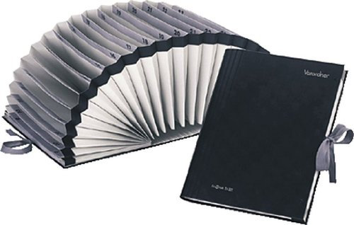 1 X PAGNA Pultordner A-Z schwarz PAGNA 24211 04 HALBKREISFÄCHER 2421104