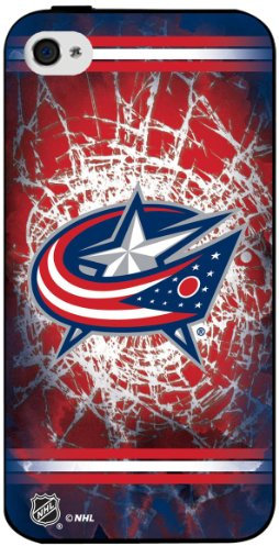 NHL Columbus Blue Jackets Iphone 4 or 4s Hard Cover Case