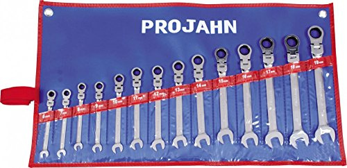 Projahn GearTech Schlüssel Satz Rolltasche flexibel 14 -teilig 3493