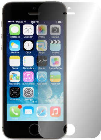 Slabo 2 x Displayfolie für iPhone 5 | 5S | 5C | SE Displayschutzfolie Zubehör Crystal Clear KLAR