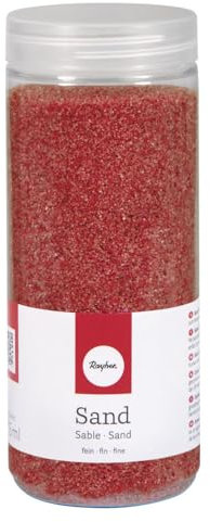 Sand-Red - 0,1 bis 0,3 mm, 800 g-Rayher -, Feurrot