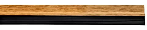 WOLFPACK LINEA PROFESIONAL - Burlete Puerta Pvc Roble Con Goma 1 Metro