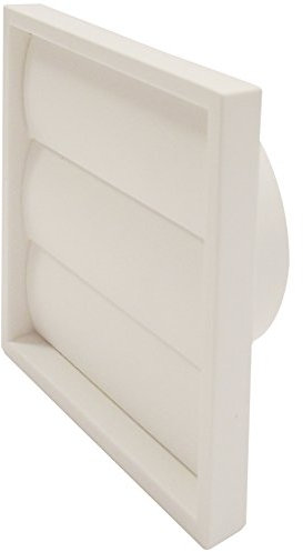 Manrose 1162w 100 mm 4-inch Gravity Wall Grille - White