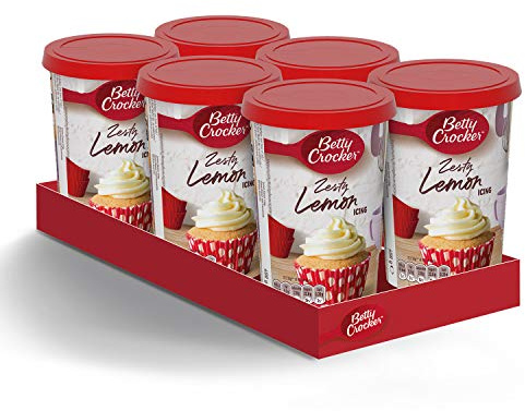 Betty Crocker Zesty Lemon Icing 400g (Pack of 6)