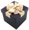 Cheerlife Quadratische Geschenkbox Geschenkkarton Geschenkschachteln Geschenkverpackung Geschenk Schachtel Karton Blau 20 * 20 * 20