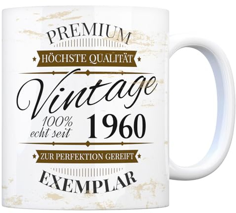 trendaffe - Vintage Tasse seit 1960 - Premium Exemplar - Zur Perfektion gereift -