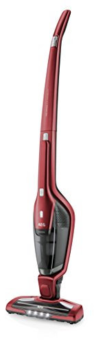 AEG Aspirador inalámbrico 2 en 1 para mascotas CX7-2-45AN Animal, potente y liviano, alta potencia de succión, 18 W, rojo guindilla