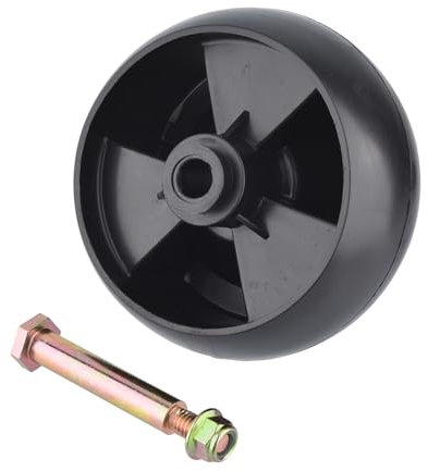 Cancanle Roue de Pont 734-04155 avec boulons et Contre-écrous Remplace 938-3056 Plus Contre-écrous pour MTD Cub Cadet Troy Bilt 112-0677