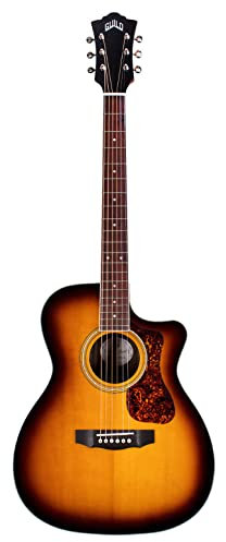 Guild OM-260CE Deluxe Antique Burst Gloss
